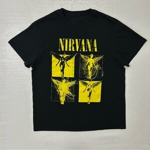Nirvana Mens Size Large Graphic Tee Shirt